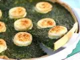 Przepis Quiche ze szpinakiem i serem kozim