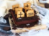 Przepis Brownie cmentarne na halloween