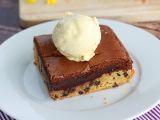 przepis Ciasto z ciasteczkami i brownie idealne na przekąskę!