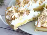 Przepis Cytrynowa tarta z bezą