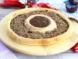 przepis Pizza z kit kat i jogurtem czekoladowym danette