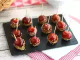 Przepis Karmelizowane pomidorki cherry z sezamem lub pomidorki d'amour