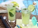 przepis Ogórkowe mojito, koktajl bezalkoholowy