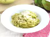 Przepis Spaghetti carbonara z awokado