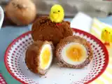 przepis Jajka po szkocku - jajka panierowane w stylu szkockim