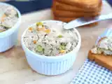 Przepis Rillettes z kurczaka z musztardą i pistacjami