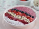Przepis Miska smoothie z owoców leśnych