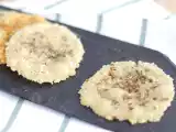 Przepis Chipsy parmezanowe z ziołami i przyprawami