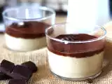Przepis Krem kawowy z ganache i kakao