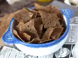 Przepis Chrupki z naleśników gryczanych: idealne na aperitif!