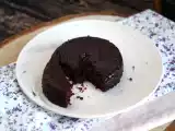 Przepis Wyśmienity fondant czekoladowy bez dodatku cukru!