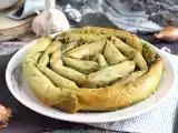 Przepis Borek, turecki placek ze szpinakiem i serem