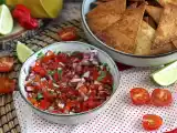 Przepis Pico de gallo i domowe chipsy tortilla