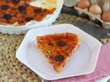 Przepis Quiche z papryką i chorizo