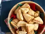 Przepis Chipsy z chleba pita - ekspresowy przepis