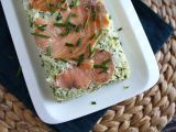 Przepis Terrina z cukinii i wędzonego łososia