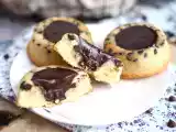 Przepis Czekoladowe ciastka tygrysie - chrupiący ganache
