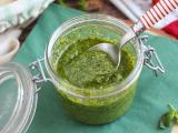 Przepis Domowe zielone pesto - pesto alla genovese