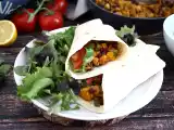 Przepis Wegetariańskie fajitas z teksturowanym białkiem sojowym