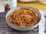 Przepis Wegetariańskie spaghetti bolognese!