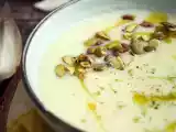 Przepis Krem z kalafiora i pistacji