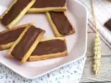 Przepis Ciasteczka twix z karmelem i mleczną czekoladą