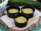 Przepis Flany z cukinii i pesto - bezglutenowe