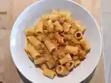 Przepis Makaron z dynią i boczkiem