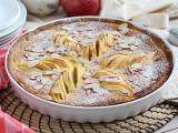 przepis Ciasto z jabłkami i migdałami (tarte normande)