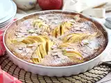 Przepis Ciasto z jabłkami i migdałami (tarte normande)