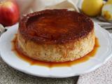 przepis Pudding jabłkowo-karmelowy z rogalikami
