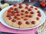 Przepis Focaccia z pomidorkami koktajlowymi