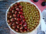 Przepis Tarta pół figowa, pół winogronowa