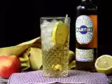 Przepis Bezalkoholowy martini spritz - słodki i kwiatowy koktajl na aperitif