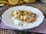 Przepis Smaczna blanquette z łososia