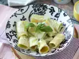 Przepis Makaron z ricottą i bazylią