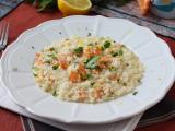 Przepis Risotto z krewetkami i cytryną, eleganckie i łatwe pierwsze danie