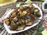 Przepis Pieczone ziemniaki z chimichurri