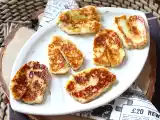 Przepis Halloumi smażone na słodko-kwaśno z miodem i rozmarynem