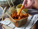 Przepis Frytki ze słodkich ziemniaków w frytkownicy powietrznej - chrupiące i miękkie!