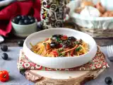 Przepis Spaghetti alla puttanesca - szybkie i smaczne pierwsze danie
