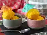 Przepis Sorbet z mango i limonki z zaledwie 3 składników, gotowy do spożycia w 5 minut!