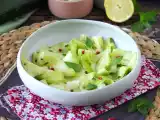 Przepis Marynowana cukinia, idealne warzywne carpaccio na lato!