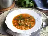 Przepis Wegetariańska zupa chorba - aromatyczna i pyszna zupa!