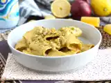 Przepis Makaron z tuńczykiem, pistacjami i cytryną
