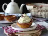 Przepis Pieczone churros w kształcie miseczek z obfitą polewą