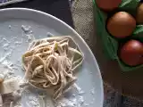 Przepis Tagliolini, procedura przygotowania krok po kroku w domu