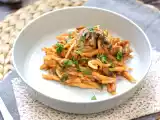 Przepis Pasta alla boscaiola - idealne pierwsze danie na jesień i zimę