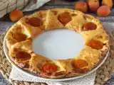 Przepis Tarta oranaise - ciasto francuskie, krem budyniowy i morele