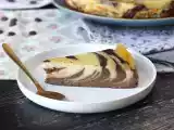 Przepis Marmurkowy flan bez ciasta, bardzo łatwy do zrobienia i gwarantujący efekt wow.